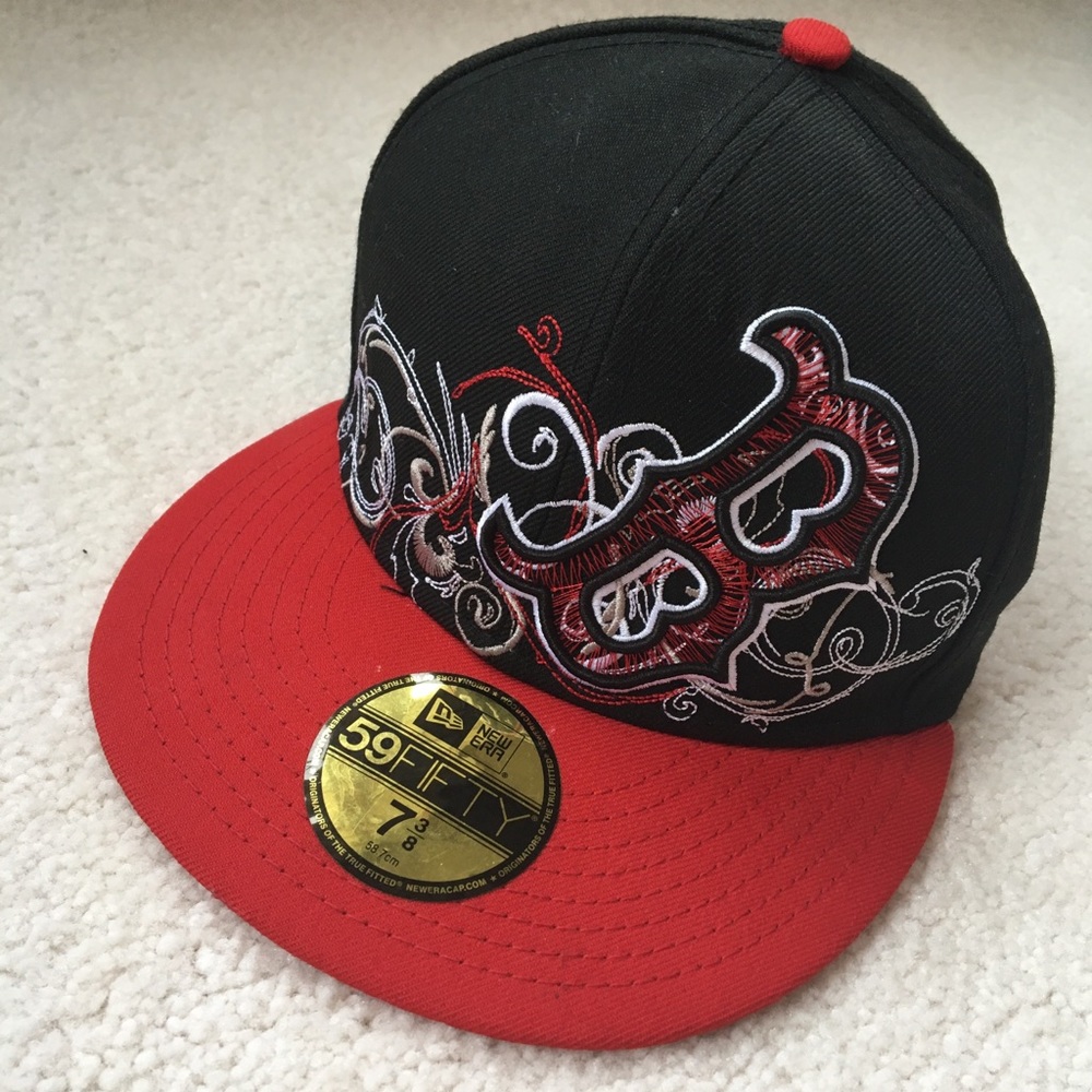 Boston Red Sox 59Fifty Flat Brim Hat